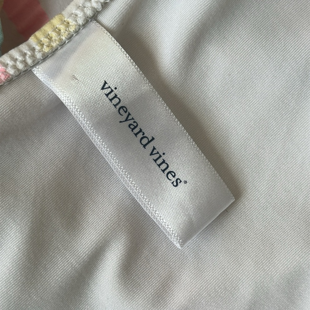 Vineyard Vines Multicolor Striped One Piece Swimsuit - Picture 8 of 9